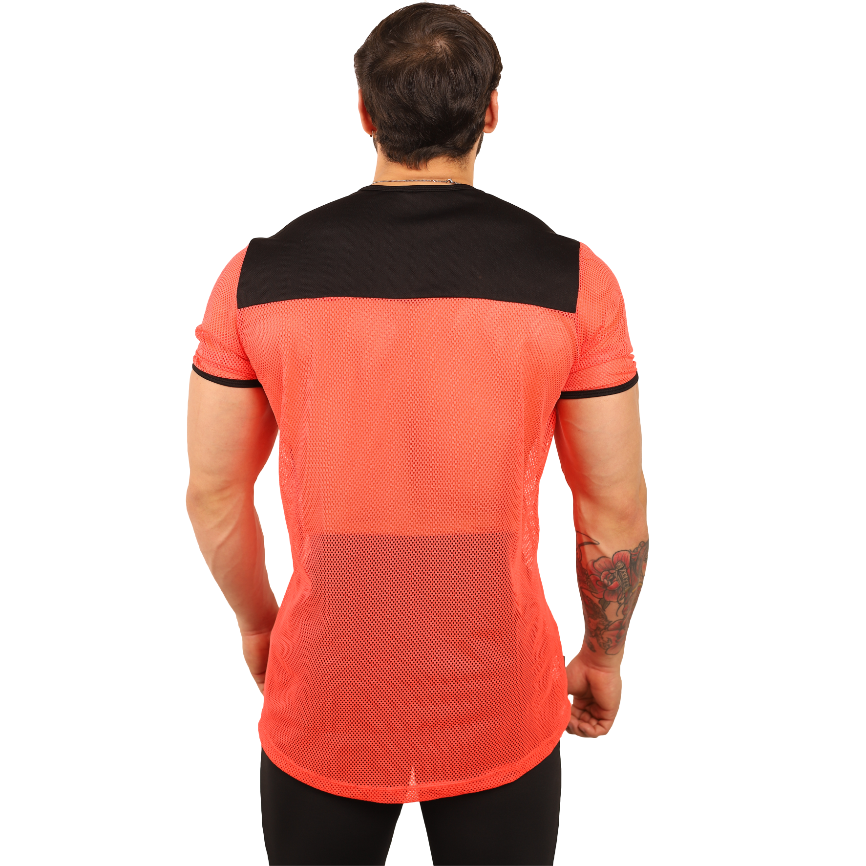 Playera Tela Red Con Mangas - Fenix Fit Mexico  