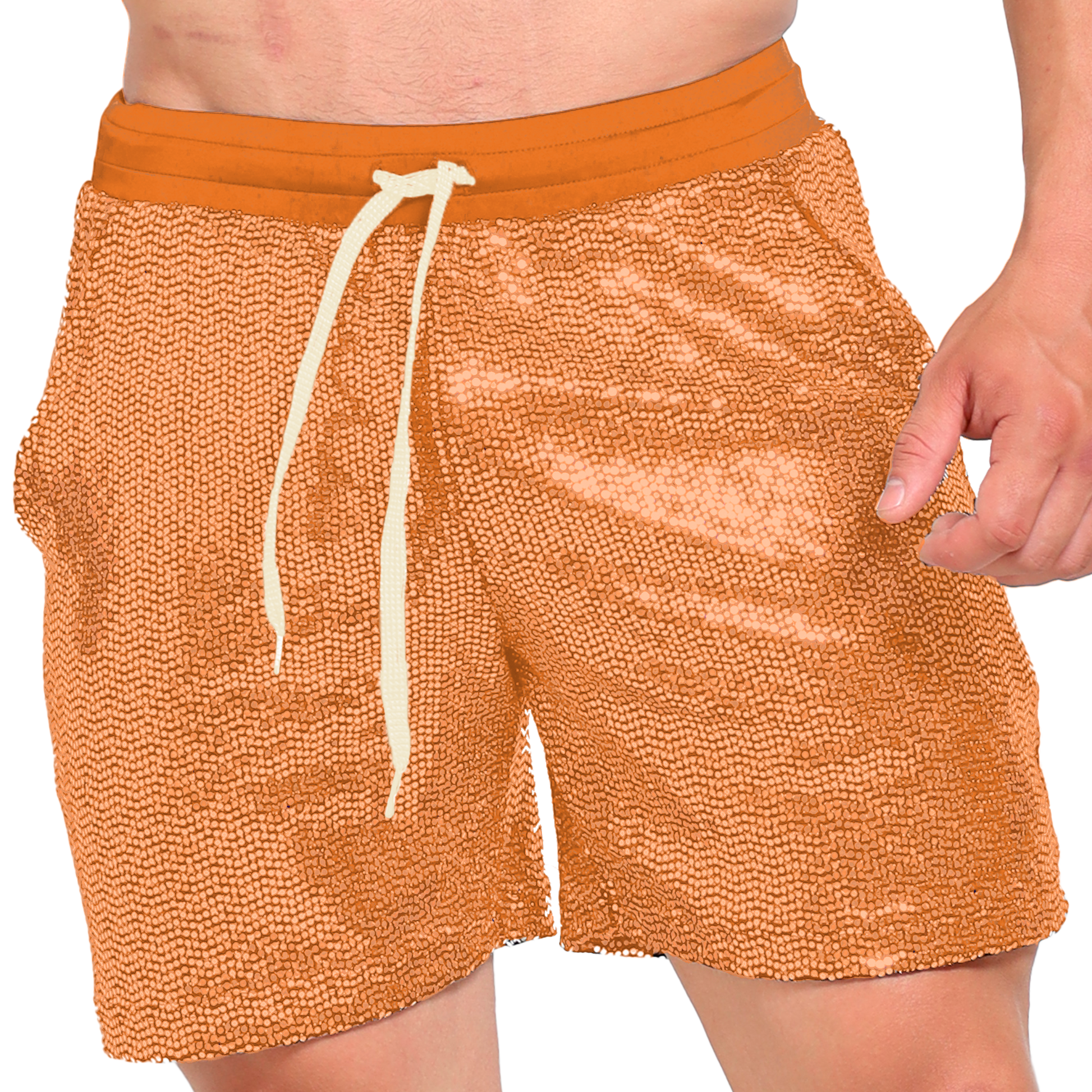 Short Lentejuela Brillante Corte Medio - Fenix Fit Mexico  