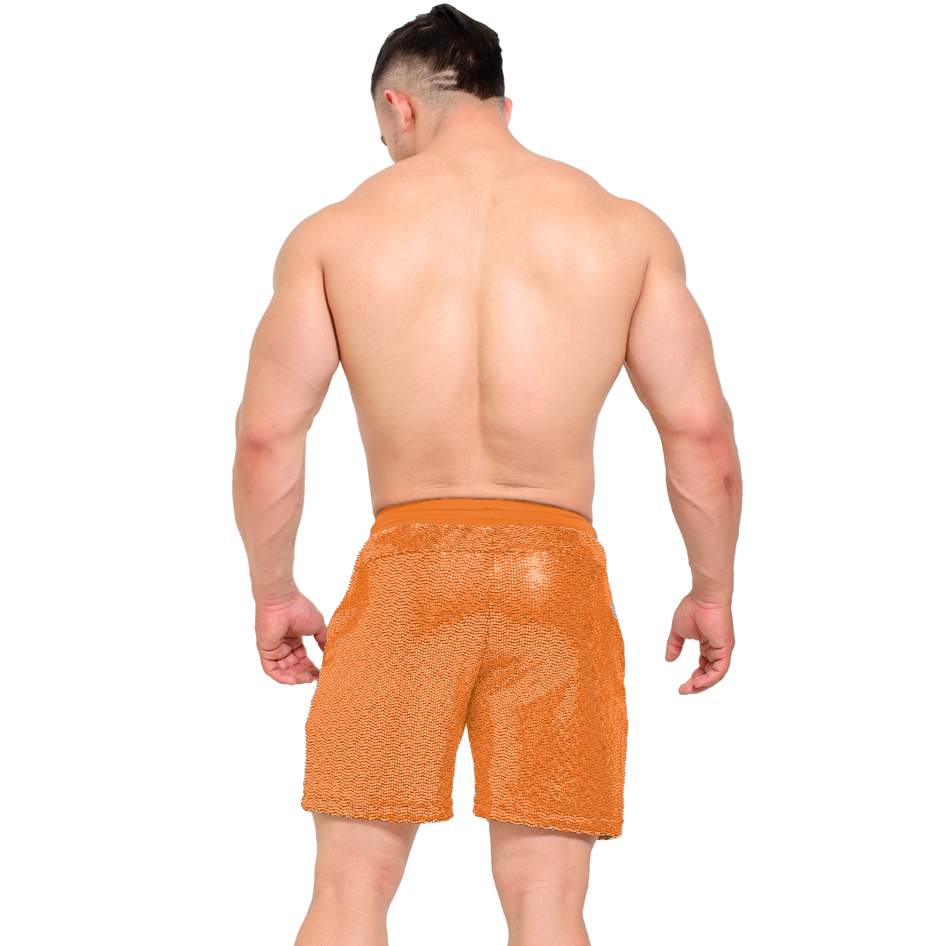 Short Lentejuela Brillante Corte Medio - Fenix Fit Mexico  