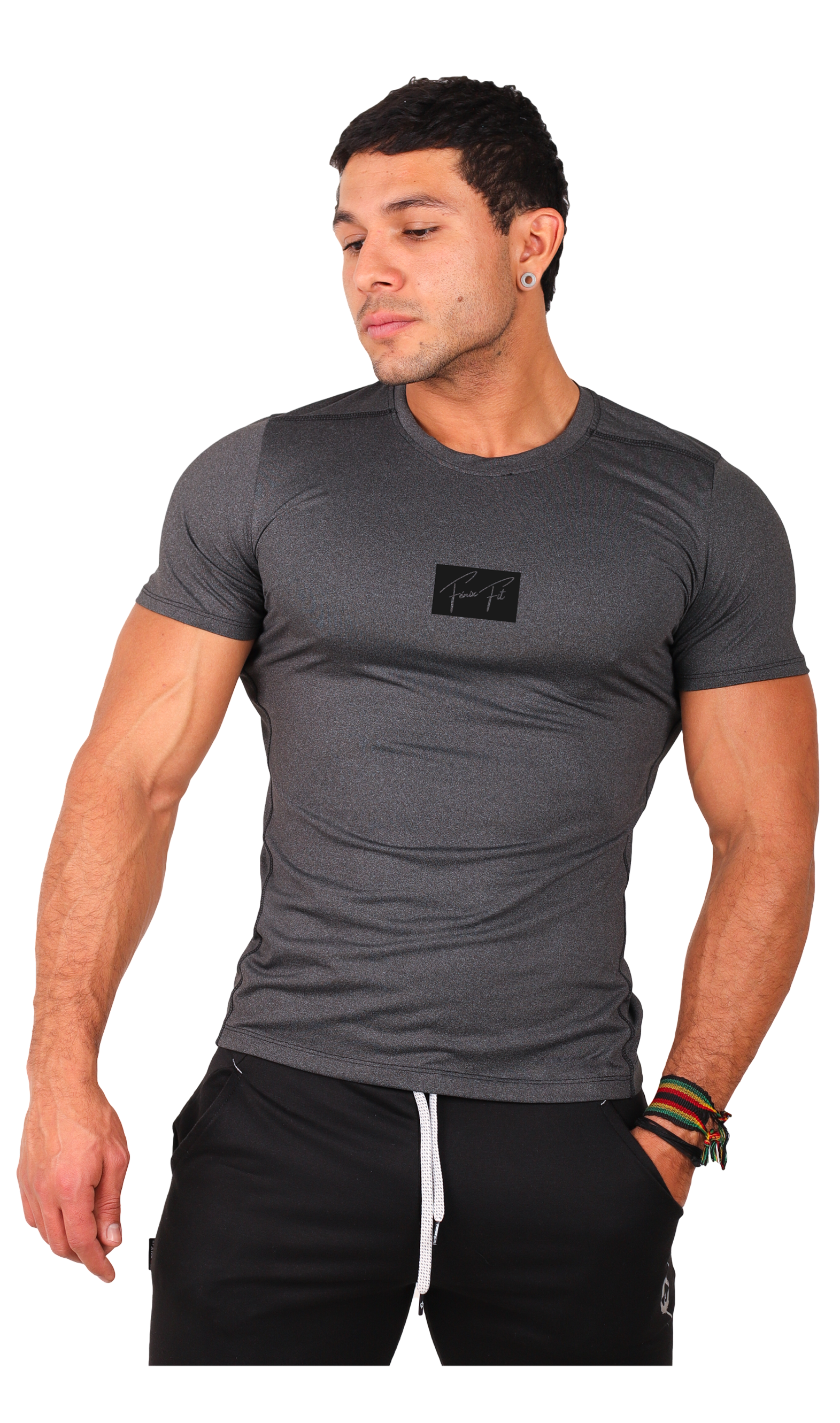 Playera Deportiva Hombre Manga Corta Lisa Premium - Fenix Fit Mexico  