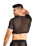 Crop Top Tela Red - Fenix Fit Mexico  