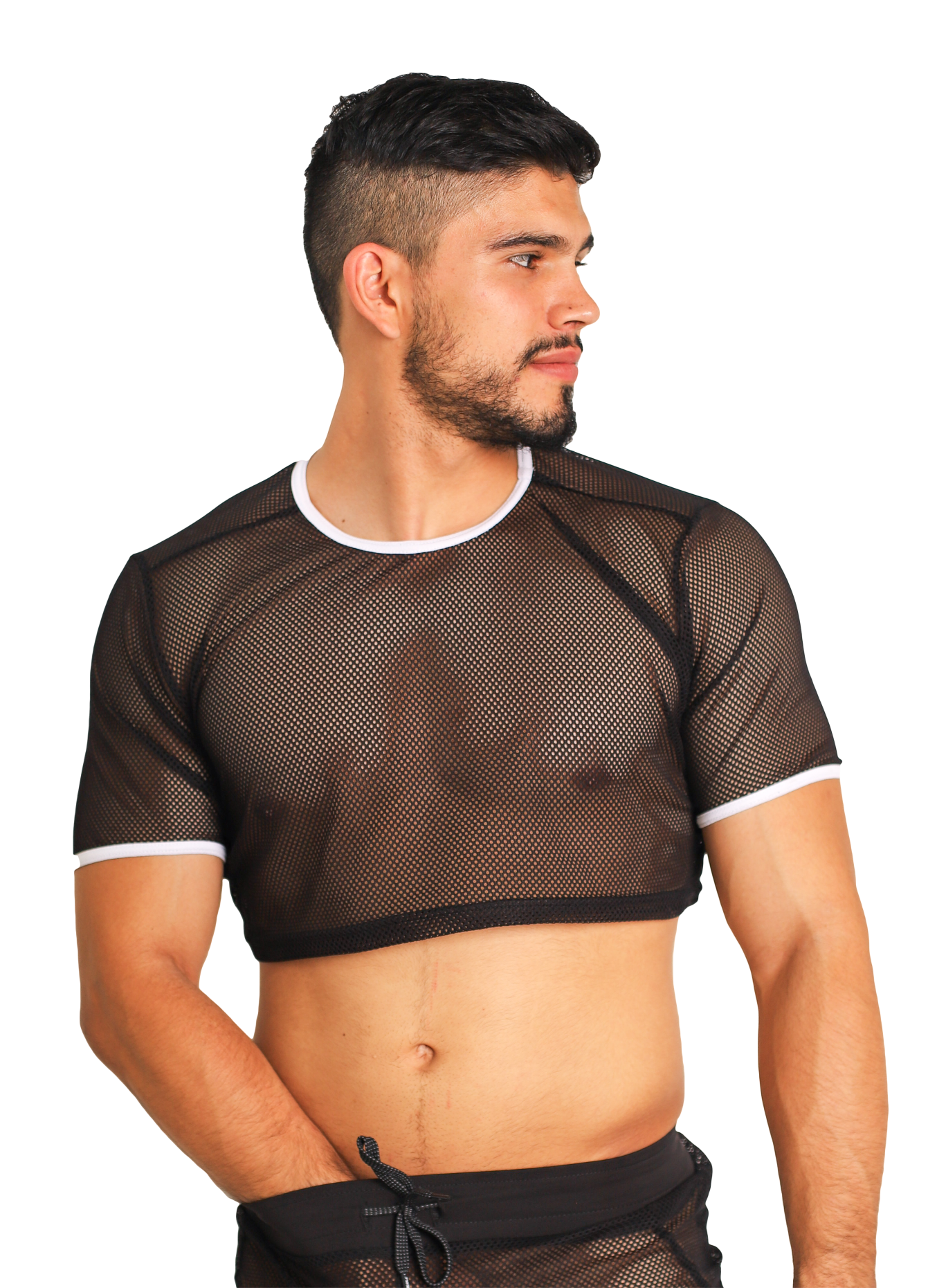 Crop Top Tela Red - Fenix Fit Mexico  