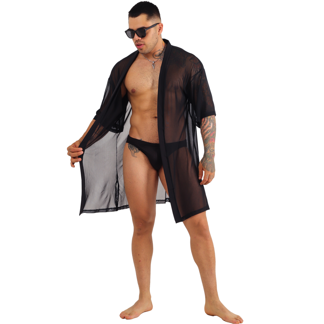 Bata Para Hombre De Baño Transparencia - Fenix Fit Mexico  