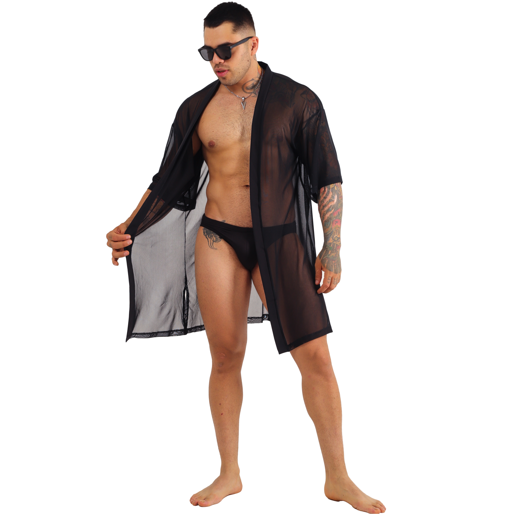 Bata Para Hombre De Baño Transparencia - Fenix Fit Mexico  
