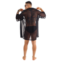 Bata Para Hombre De Baño Transparencia - Fenix Fit Mexico  