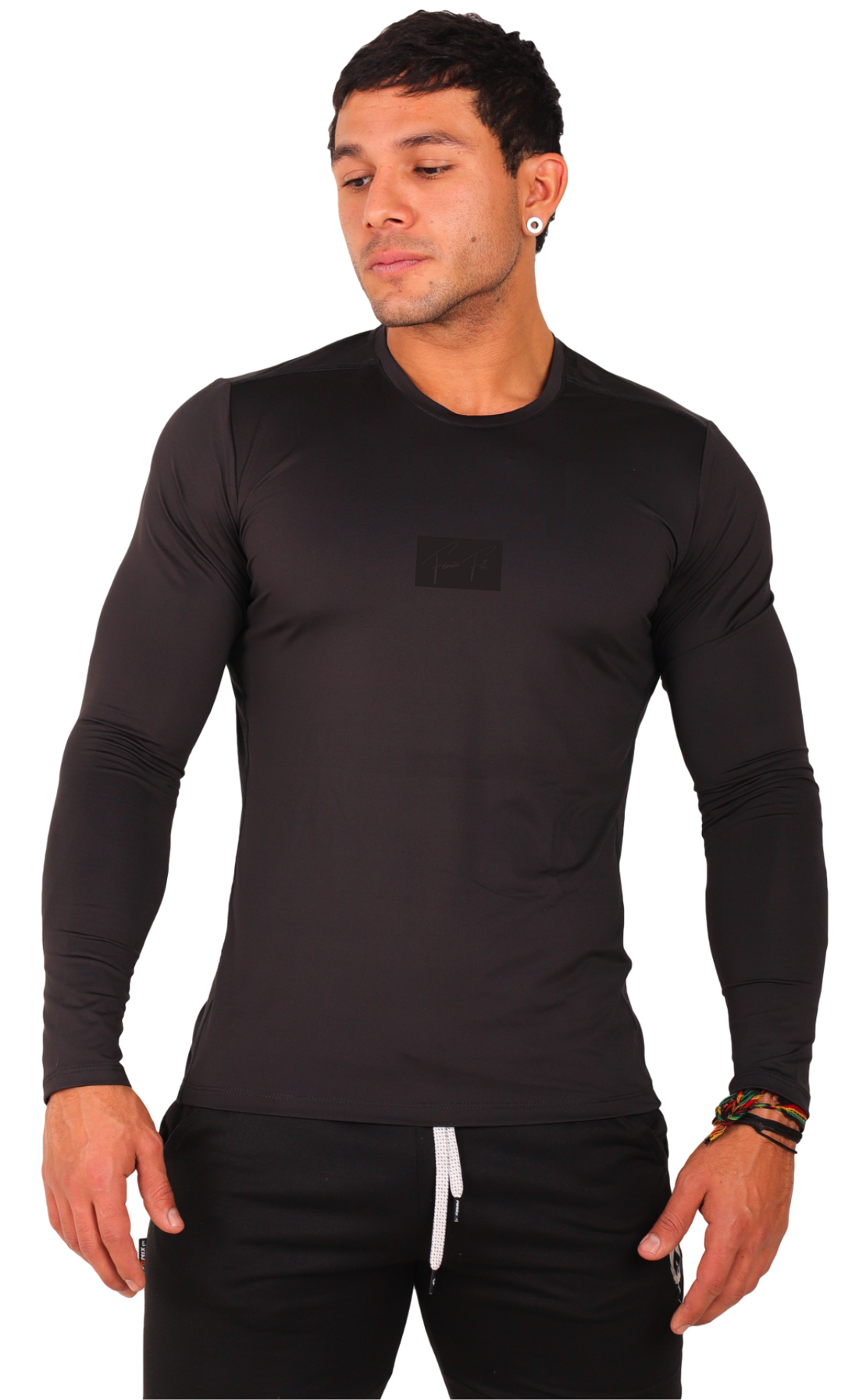 Playera Licra Manga Larga Premium