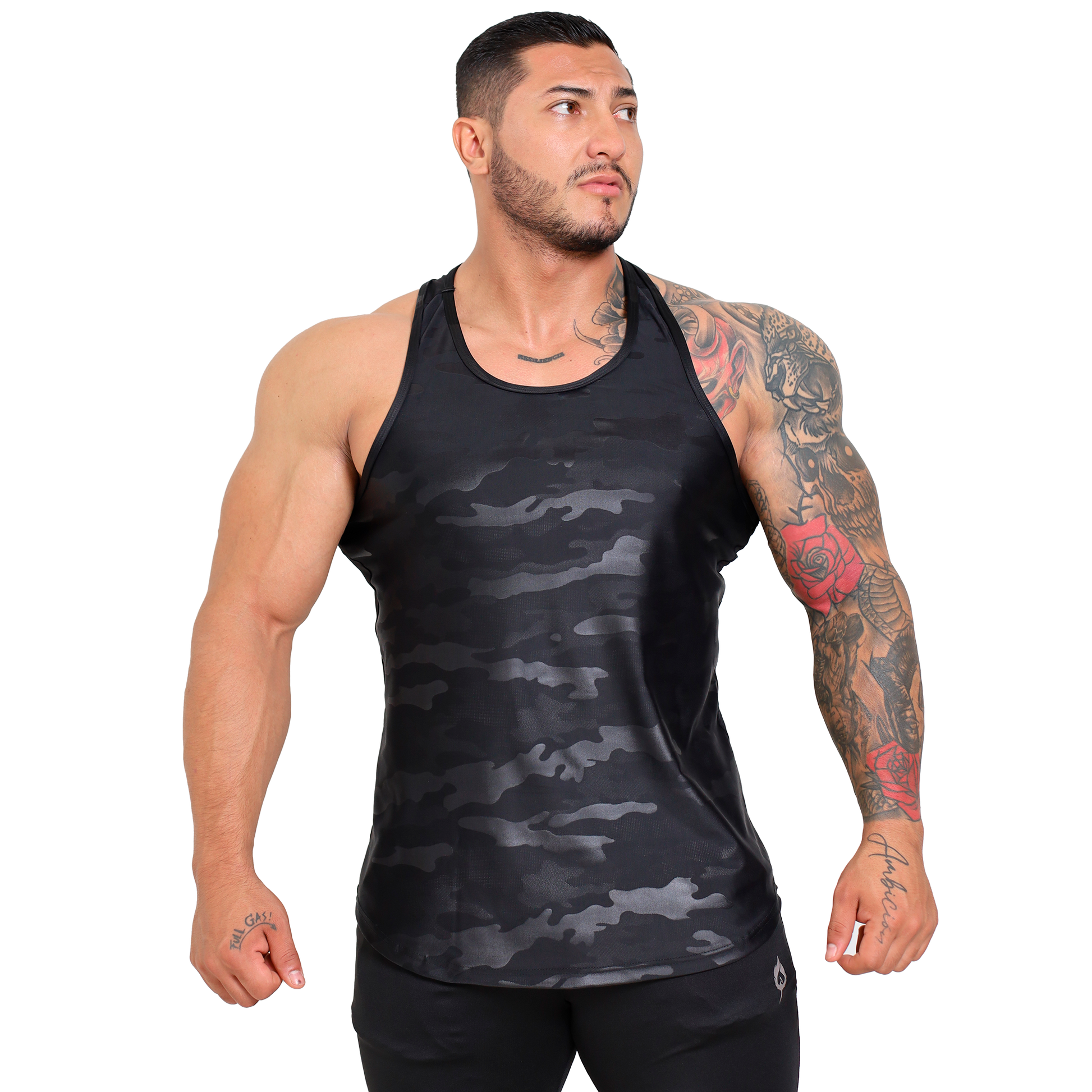 Playera Olimpica Camuflaje Laser - Fenix Fit Mexico  
