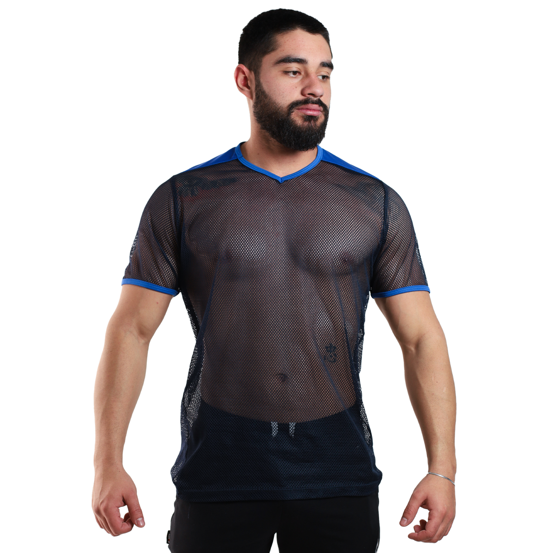 Playera Tela Red Con Mangas