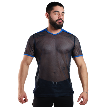 Playera Tela Red Con Mangas