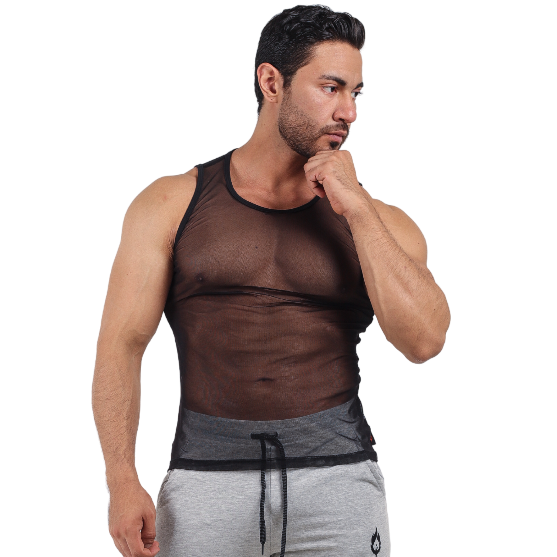Playera Basica Transparencia Mesh - Fenix Fit Mexico  