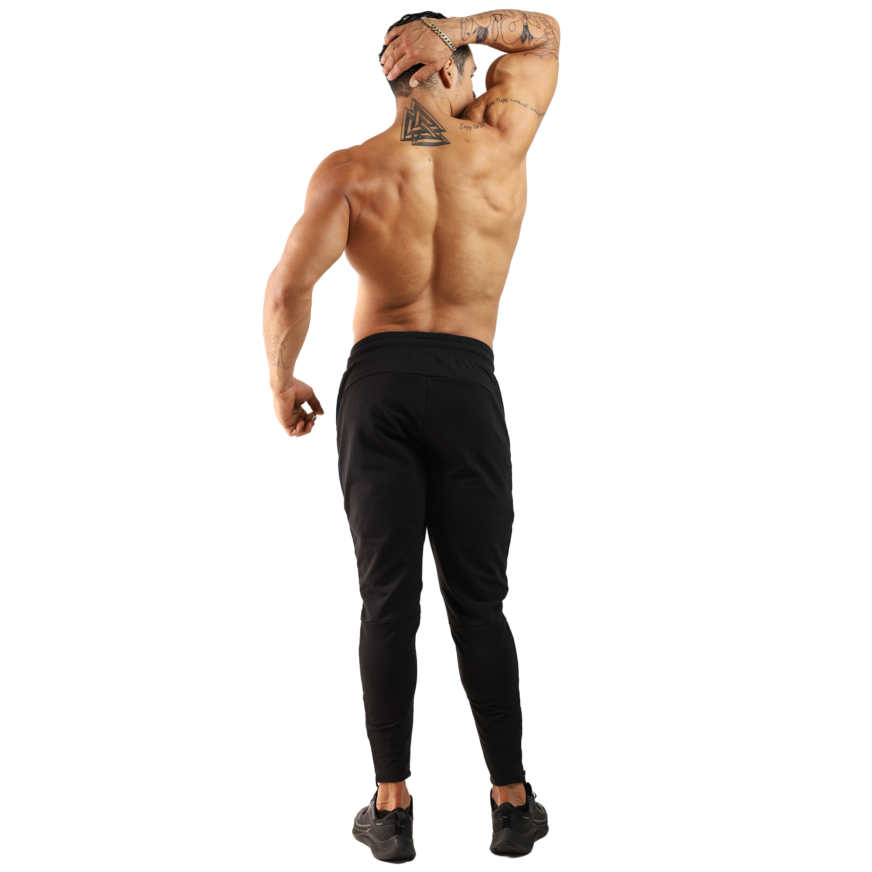 Pants Algodón Franja Red Con Cierre - Fenix Fit Mexico  