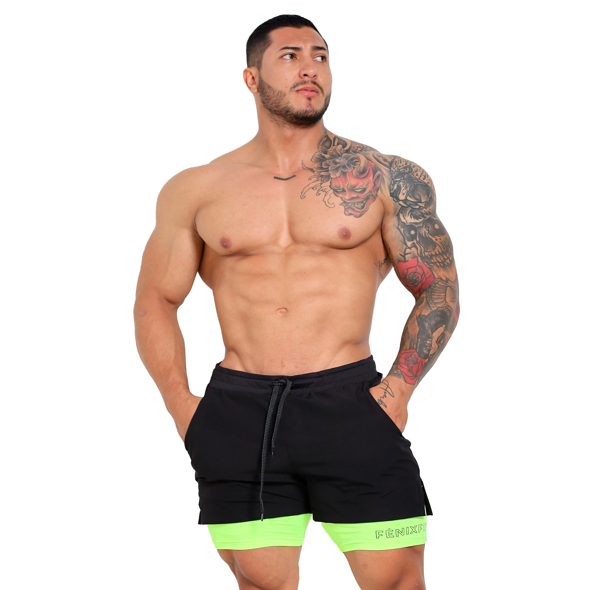 Short corto 2 en 1 - Fenix Fit Mexico  