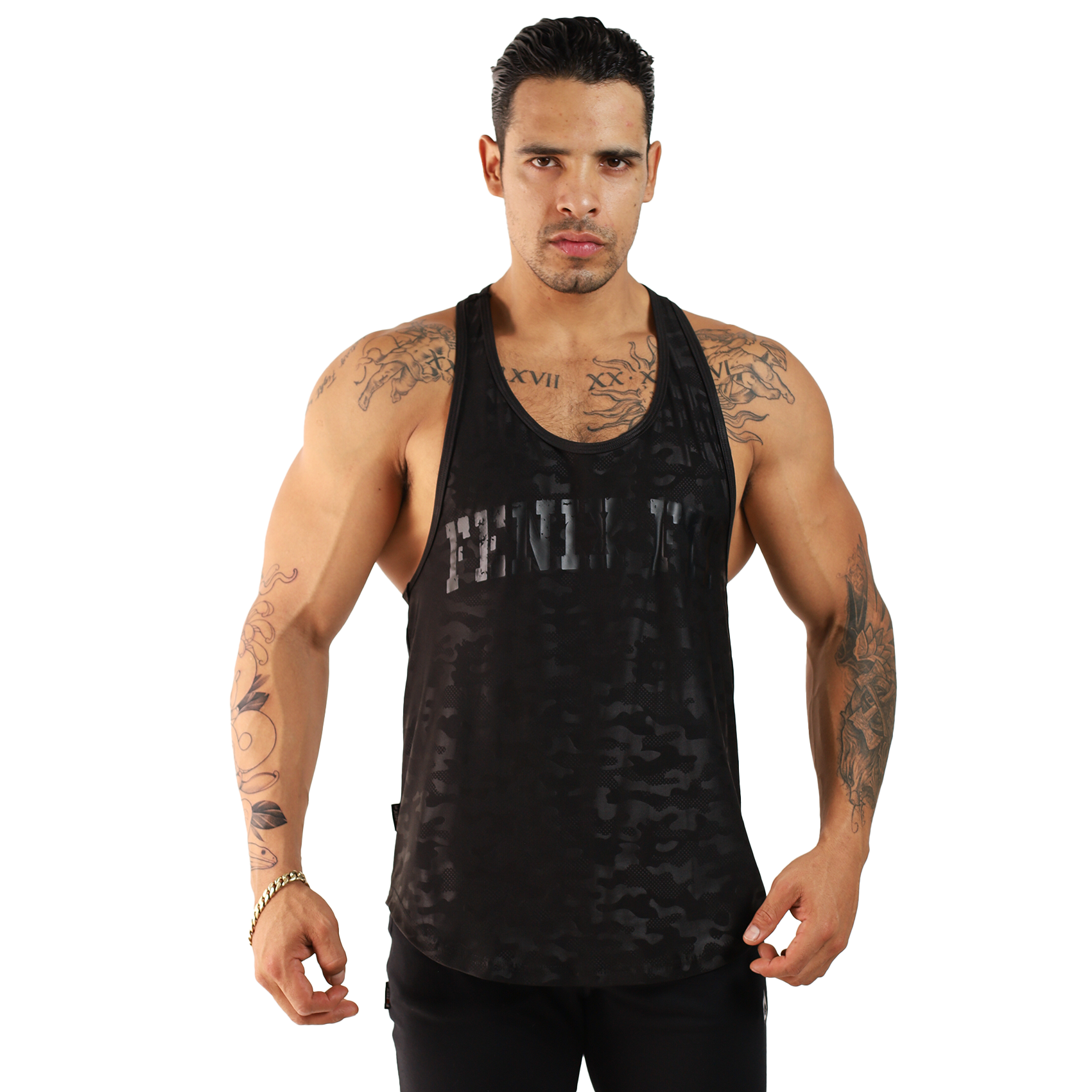 Playera Olímpica Ibiza Camuflaje - Fenix Fit Mexico  