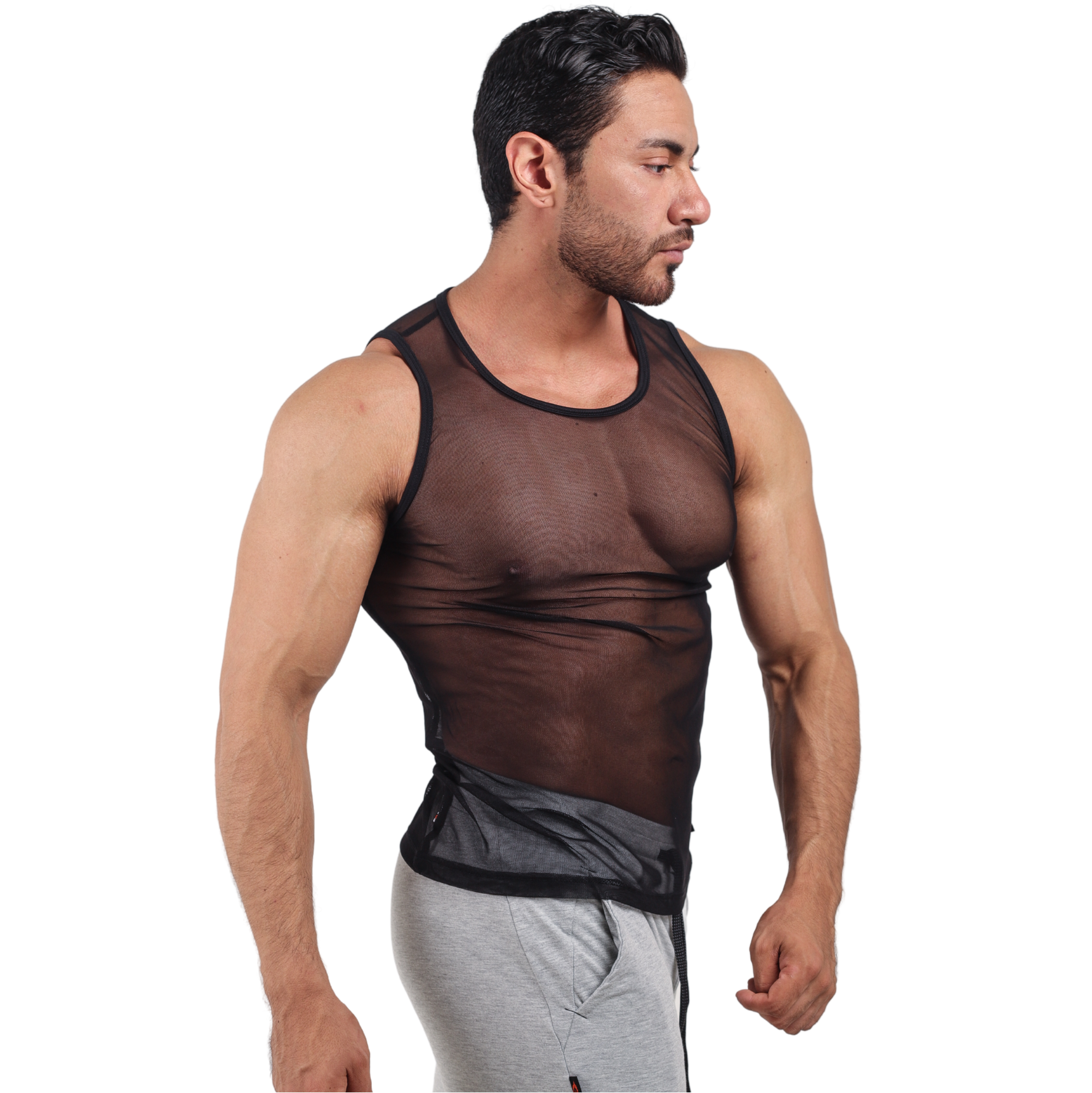 Playera Basica Transparencia Mesh - Fenix Fit Mexico  