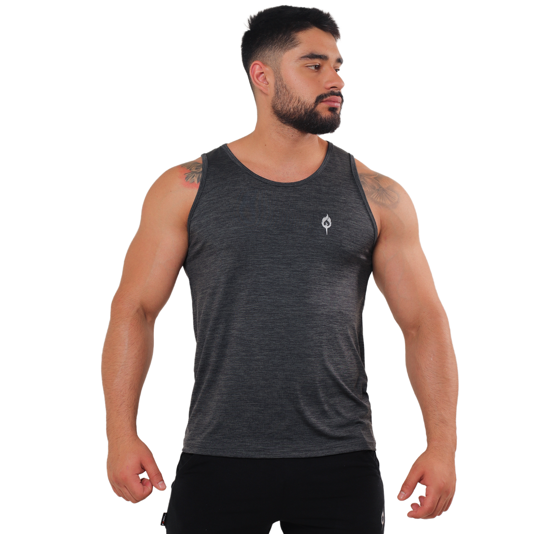 Playera Basica Premium Jaspe - Fenix Fit Mexico  