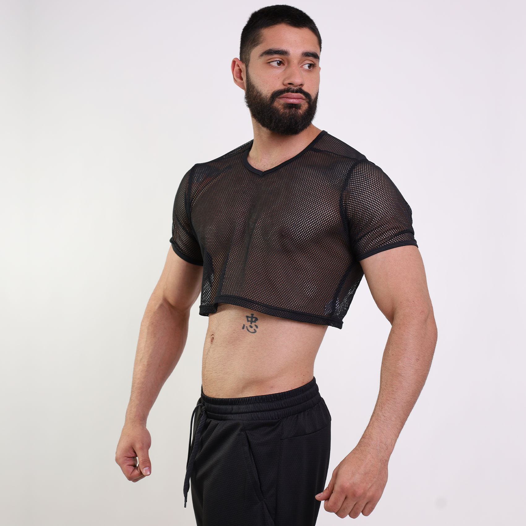 Crop Top Tela Red - Fenix Fit