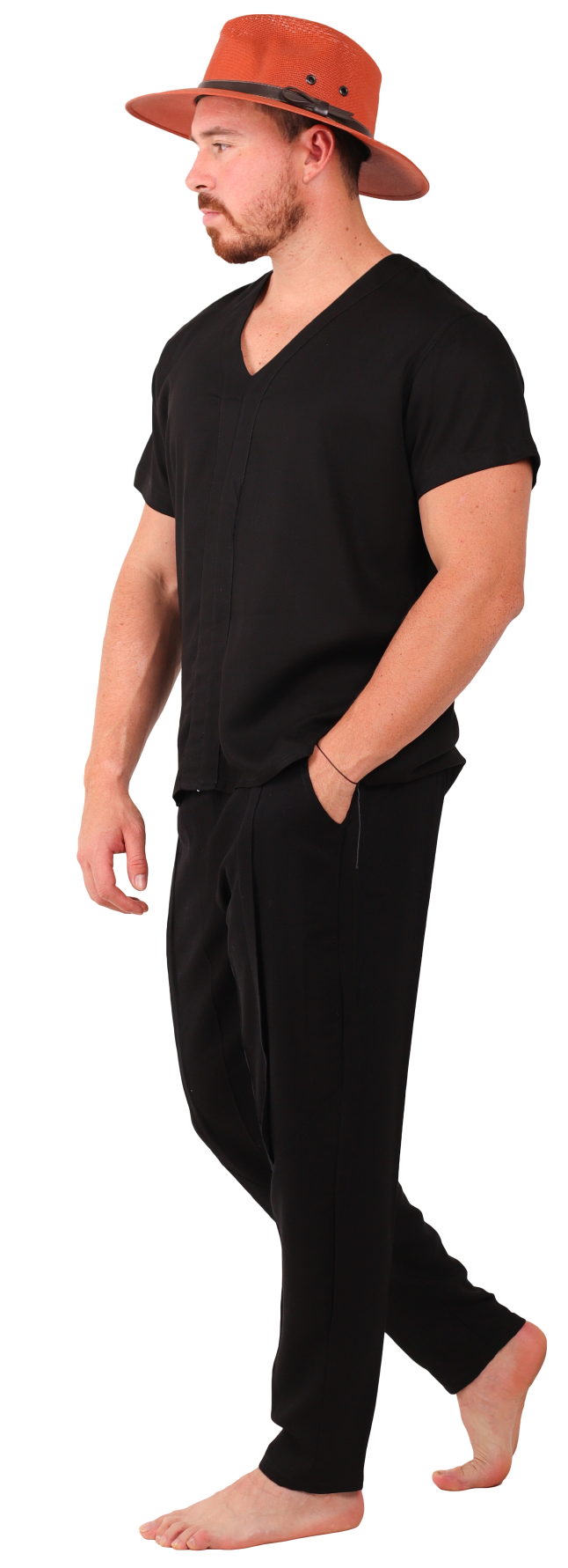 Camiseta Manga Corta De Lino Ultra Suave - Fenix Fit Mexico  