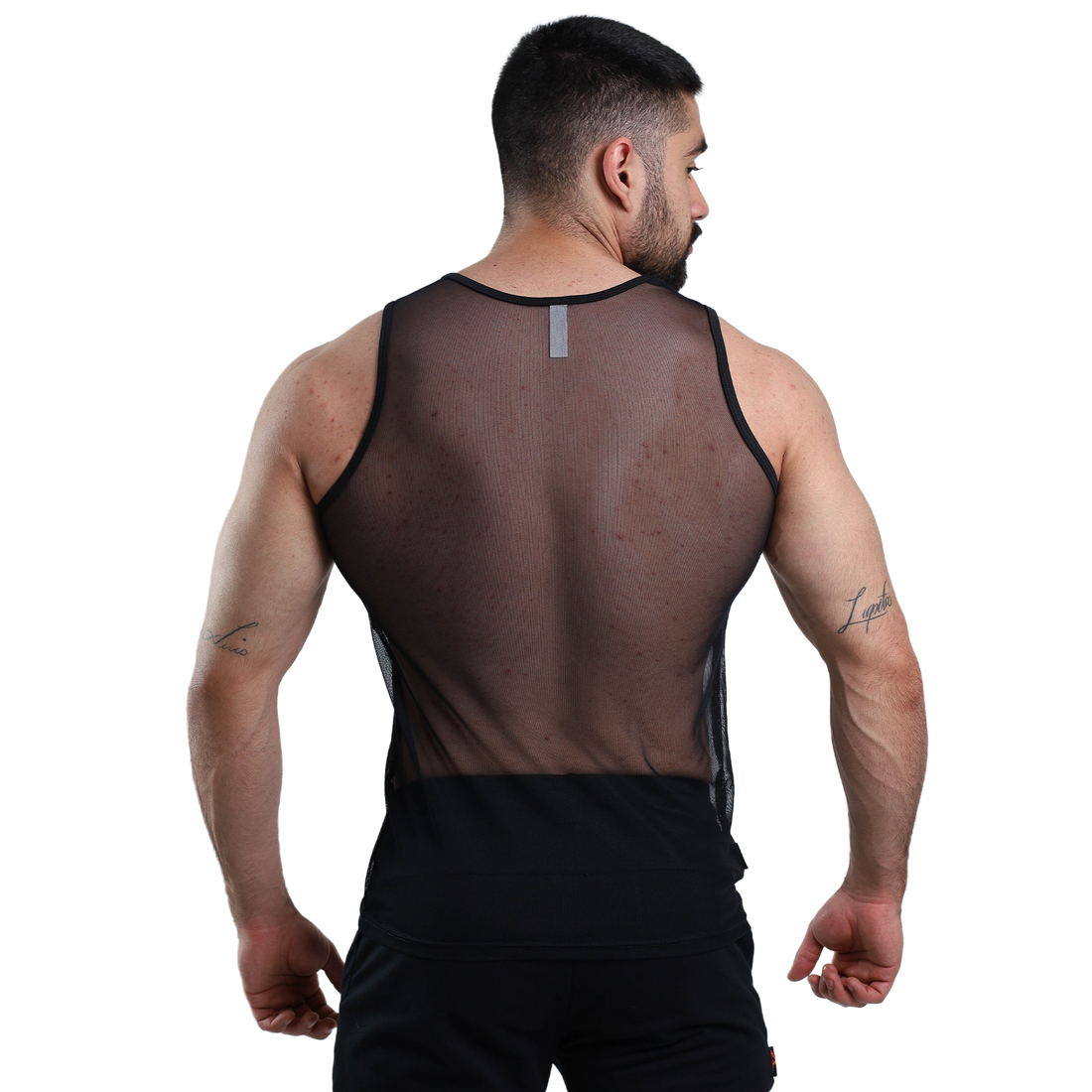 Playera Basica Transparencia Mesh