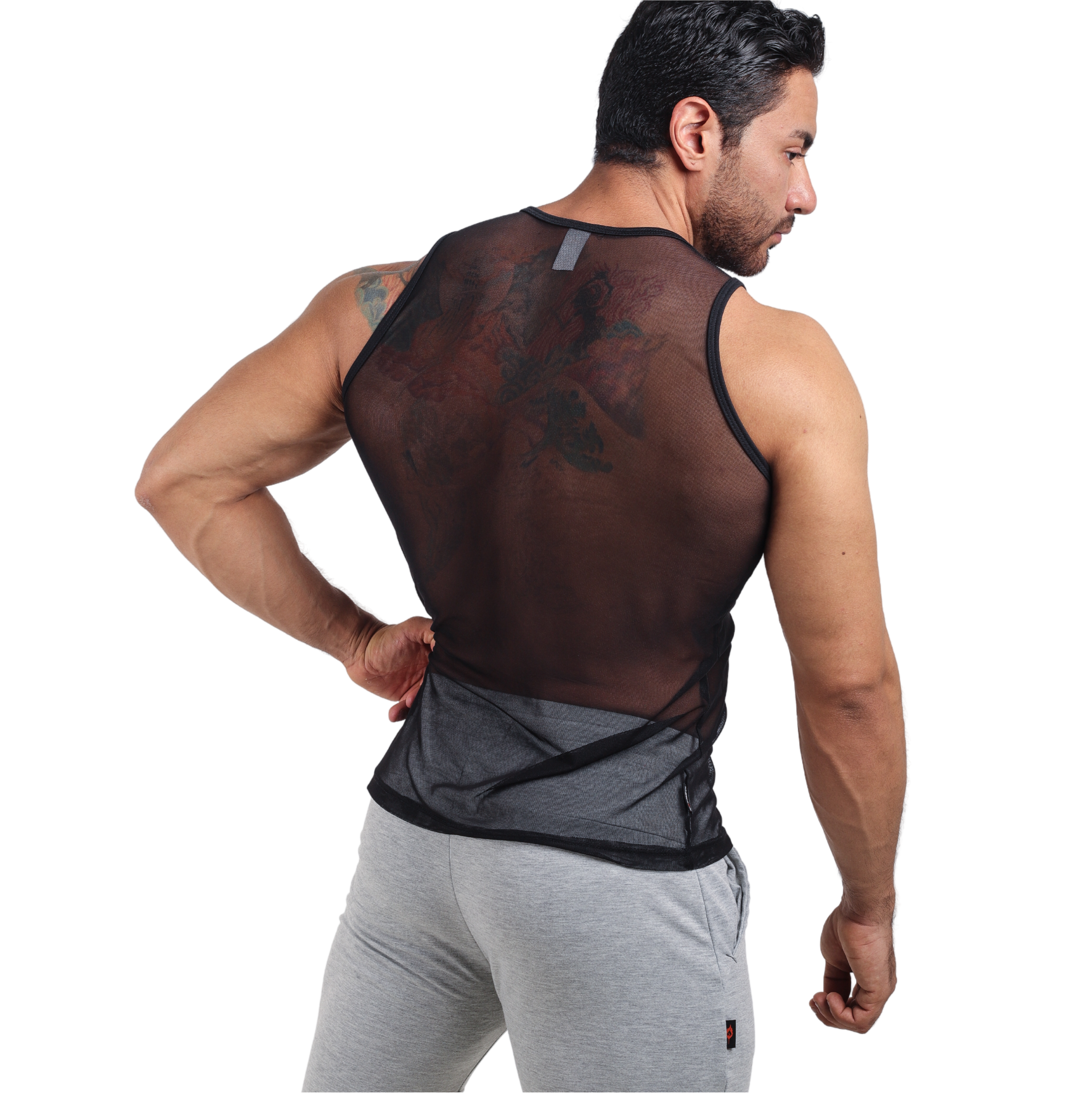 Playera Basica Transparencia Mesh - Fenix Fit Mexico  