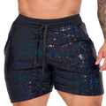 Short Lentejuela Brillante Corte Medio - Fenix Fit Mexico  