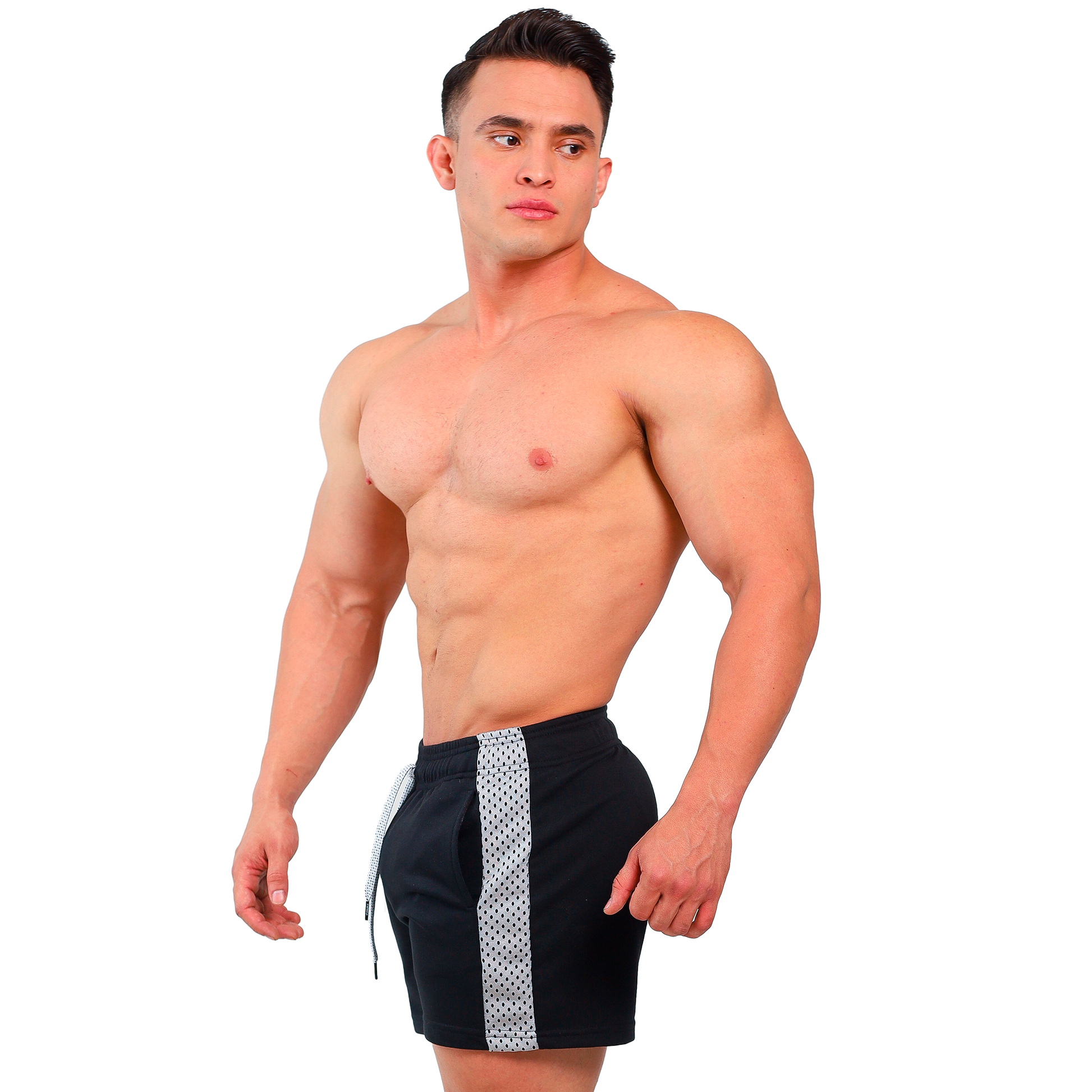 Short Corto Franja Red Oscuros - Fenix Fit Mexico  