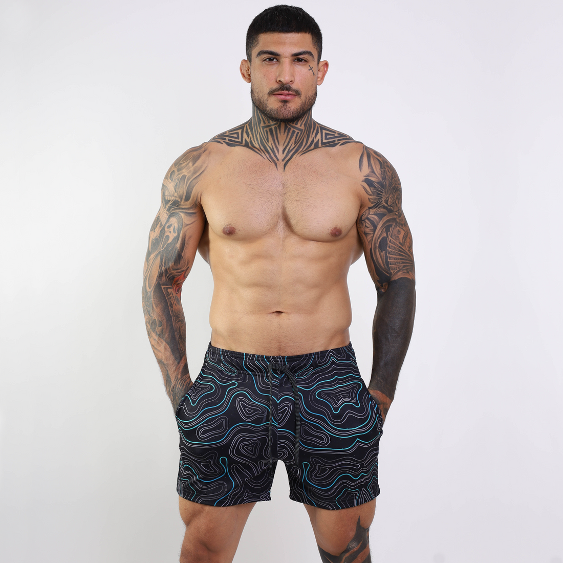 Short Corto Licra Estampado - Fenix Fit