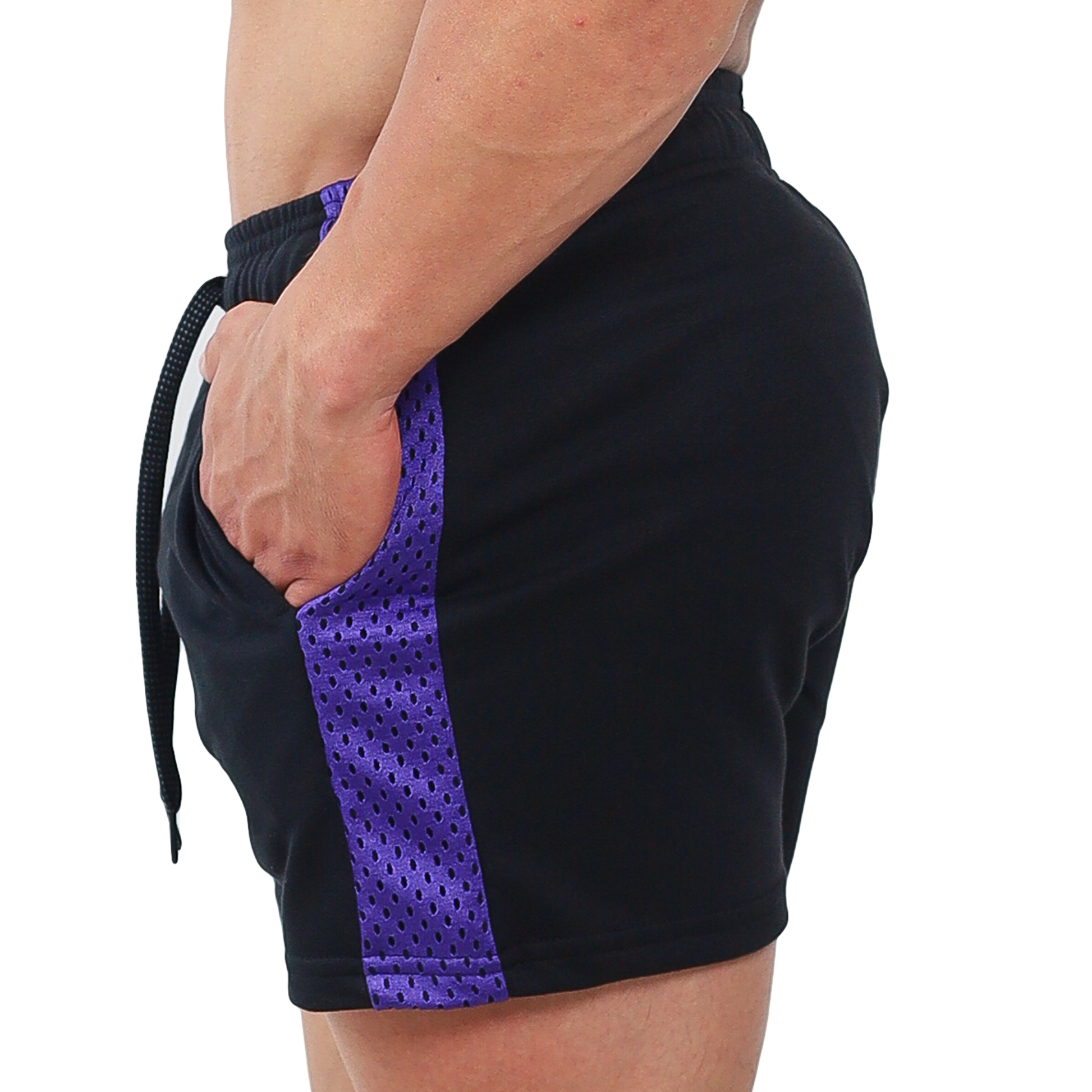 Short Corto Franja Red Oscuros - Fenix Fit Mexico  