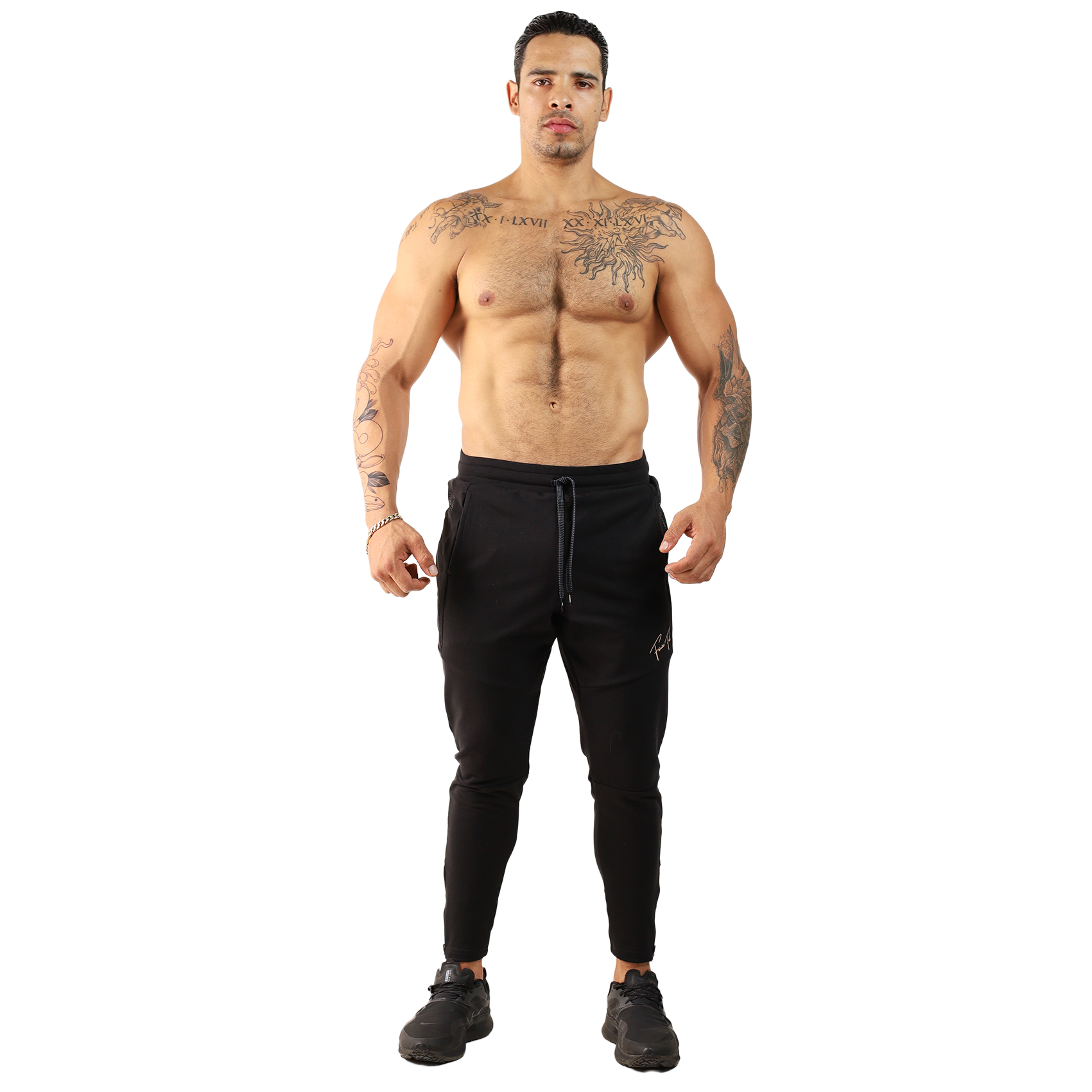 Pants Algodón Franja Red Con Cierre - Fenix Fit Mexico  