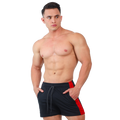 Short Corto Franja Red Oscuros - Fenix Fit Mexico  