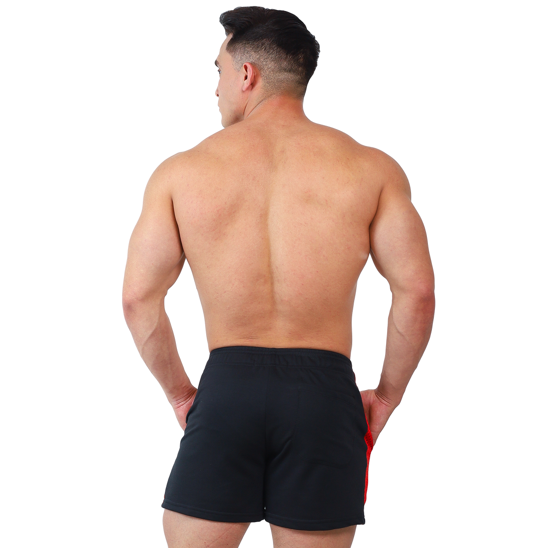 Short Corto Franja Red Oscuros - Fenix Fit Mexico  