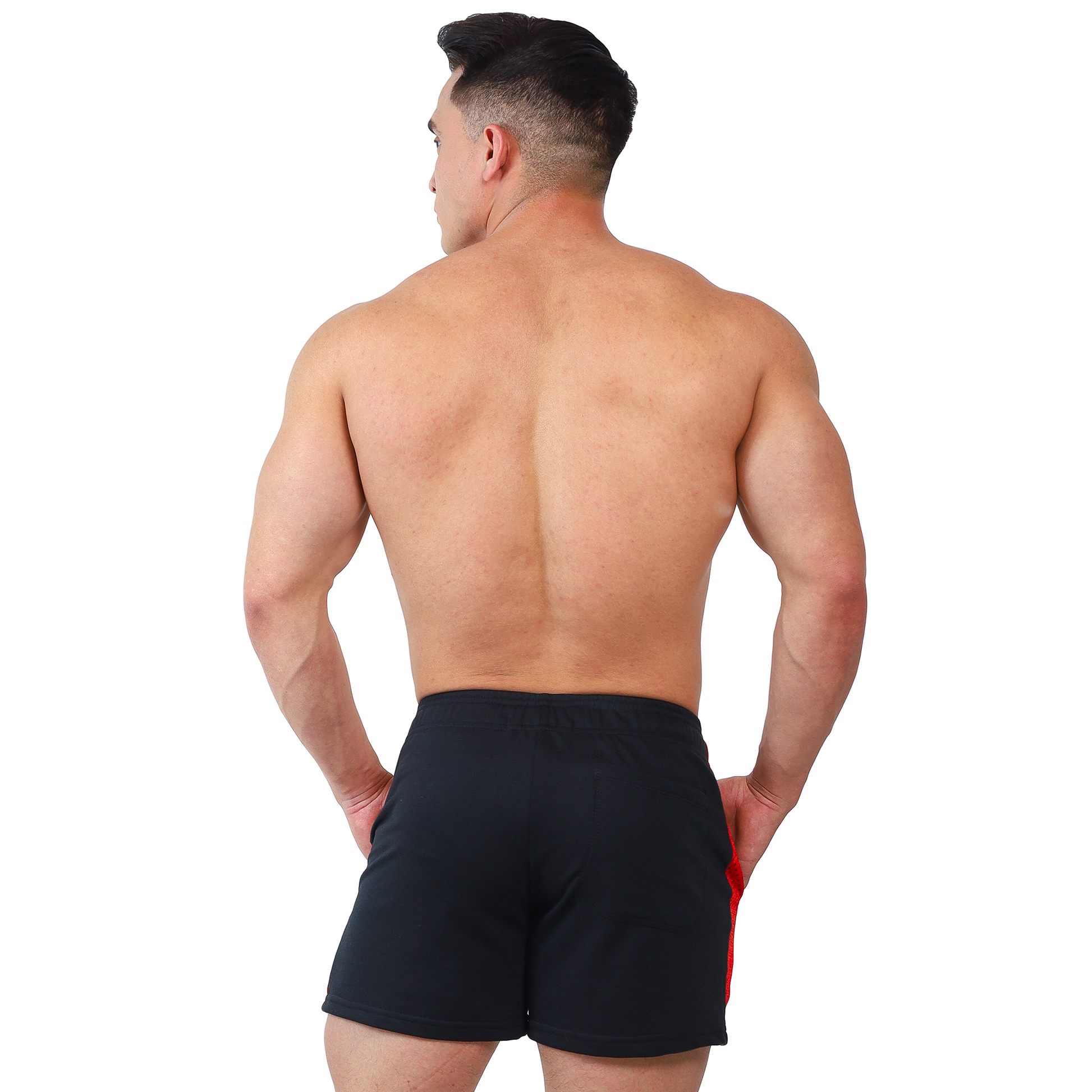 Short Corto Franja Red Oscuros - Fenix Fit Mexico  