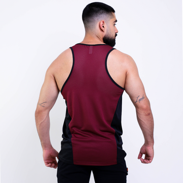 Playera deportiva Espalda en X Tela Red