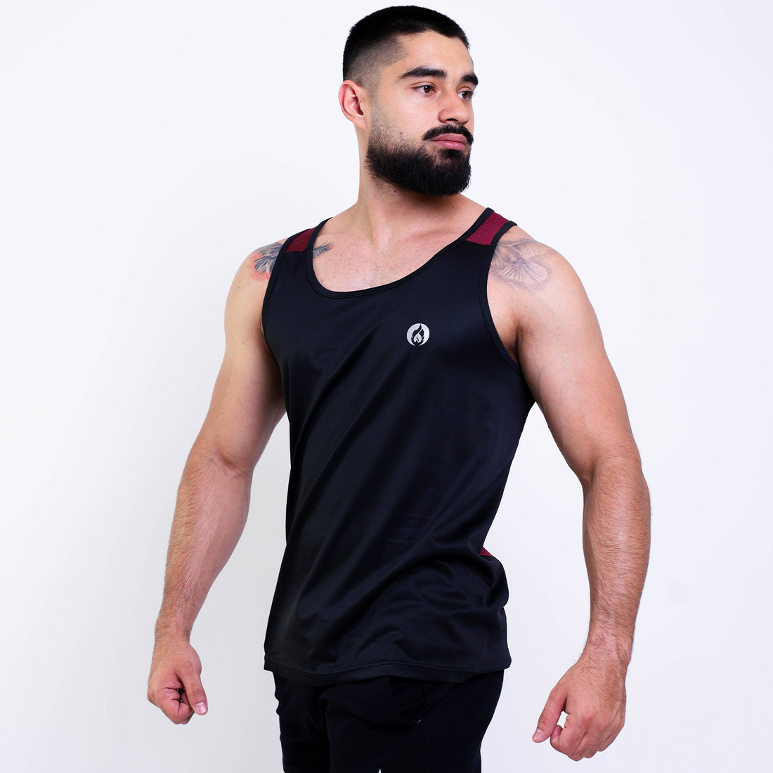 Playera deportiva Espalda en X Tela Red