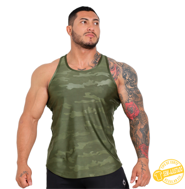 Playera Olimpica Camuflaje Laser - Fenix Fit Mexico  