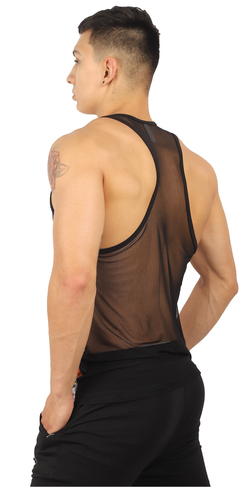 Olimpica Transparencia estampada mesh - Fenix Fit Mexico  
