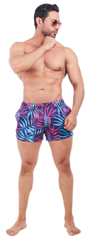 Short de Playa Estampado Spandex - Fenix Fit Mexico  