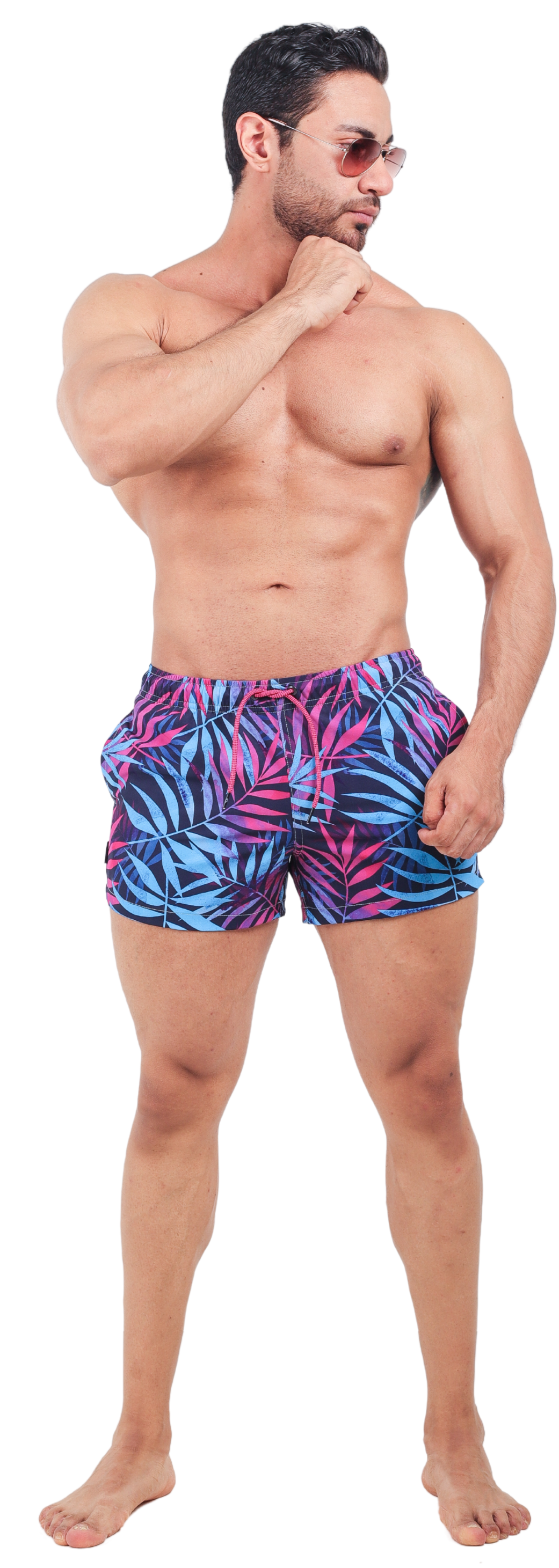 Short de Playa Estampado Spandex - Fenix Fit Mexico  