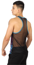 Olimpica Transparencia estampada mesh - Fenix Fit Mexico  