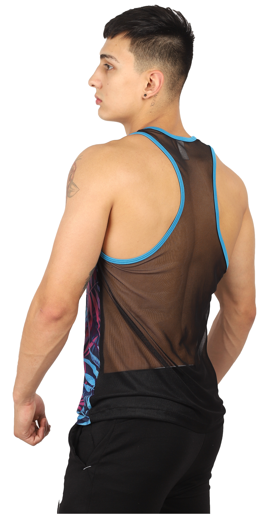 Olimpica Transparencia estampada mesh - Fenix Fit Mexico  