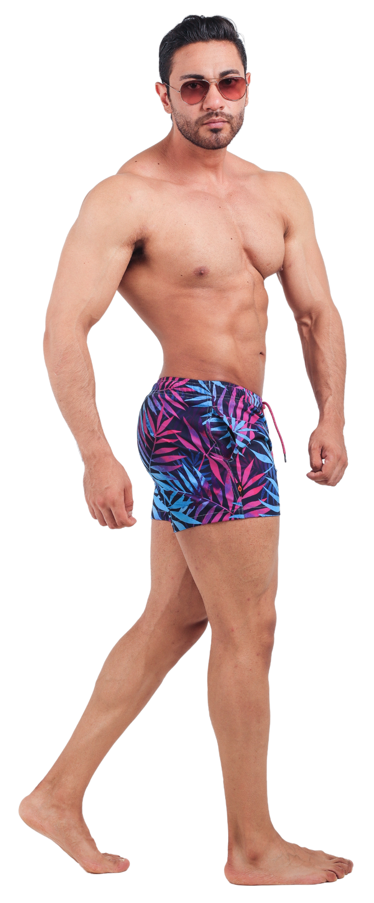Short de Playa Estampado Spandex - Fenix Fit Mexico  
