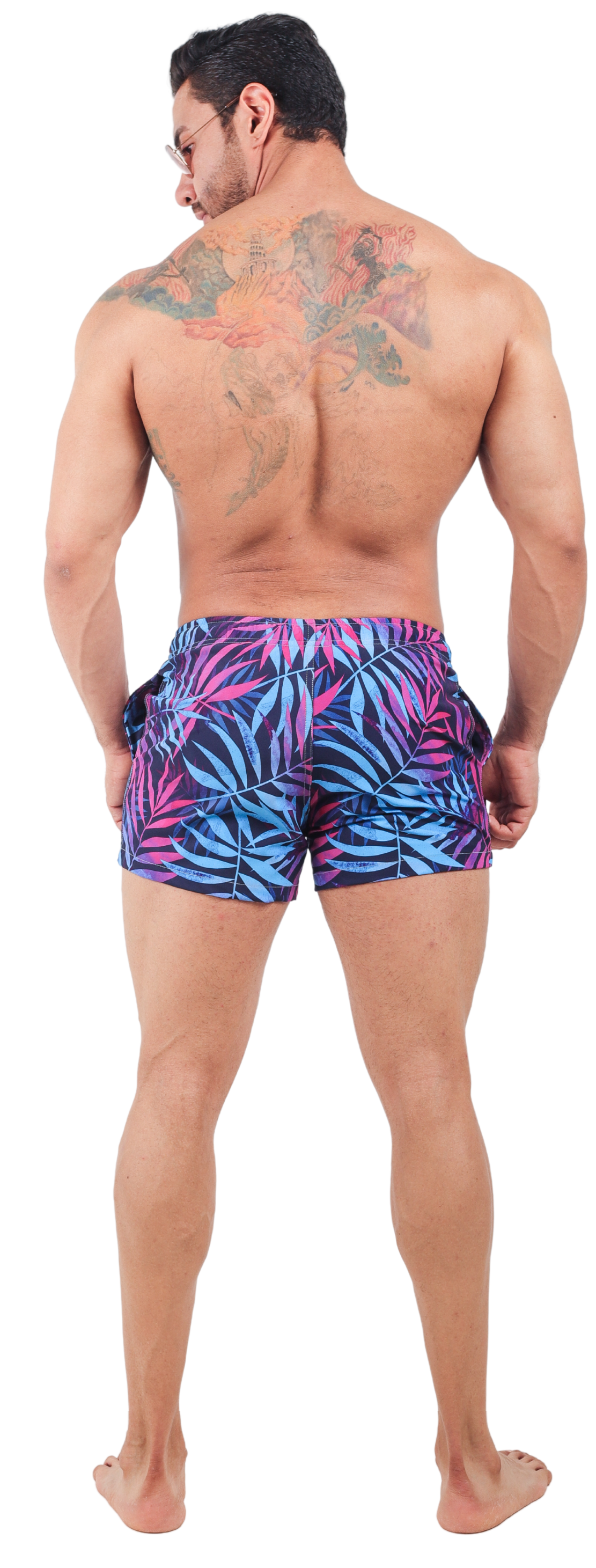 Short de Playa Estampado Spandex - Fenix Fit Mexico  