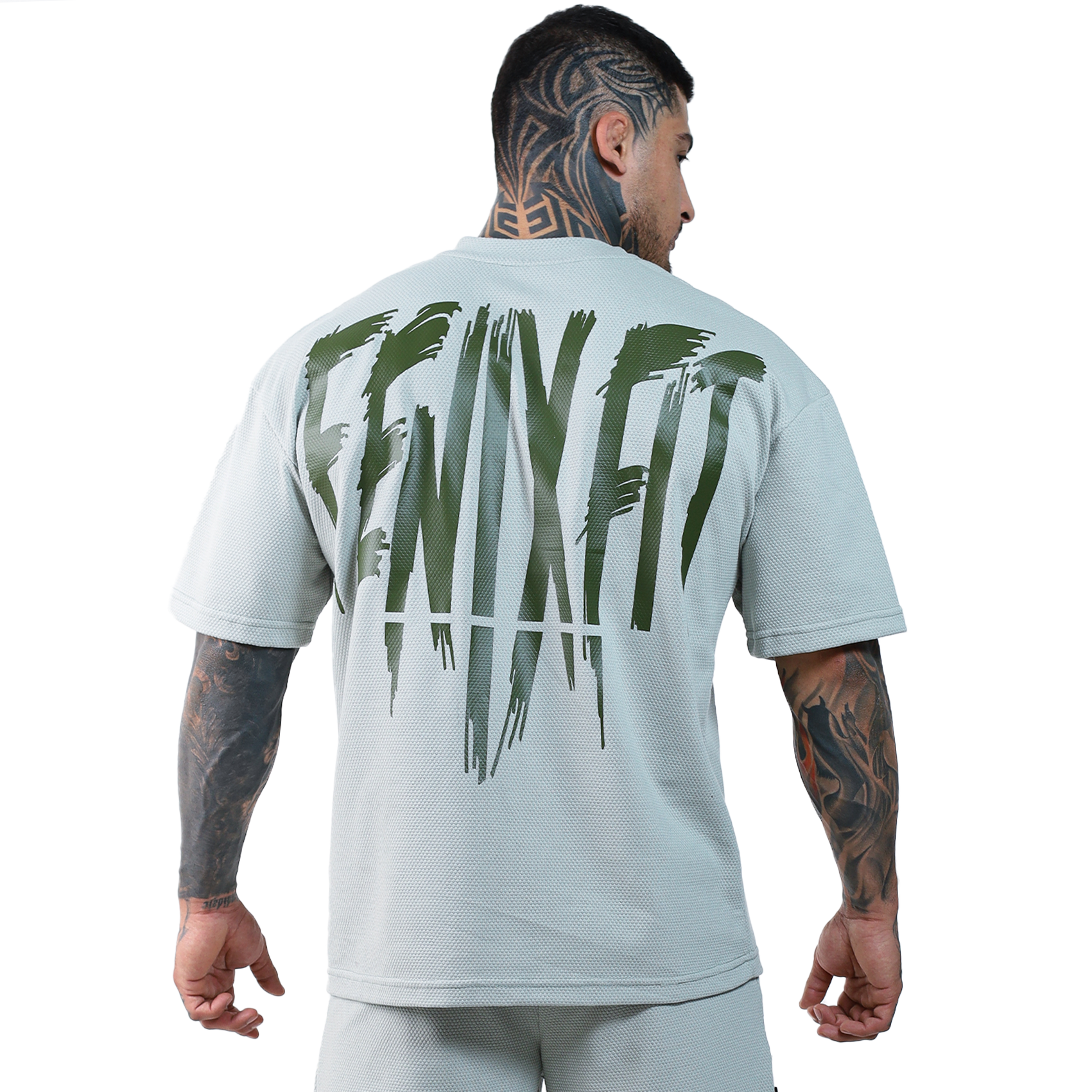 Playera Oversize Diamond Grafity - Fenix Fit Mexico  