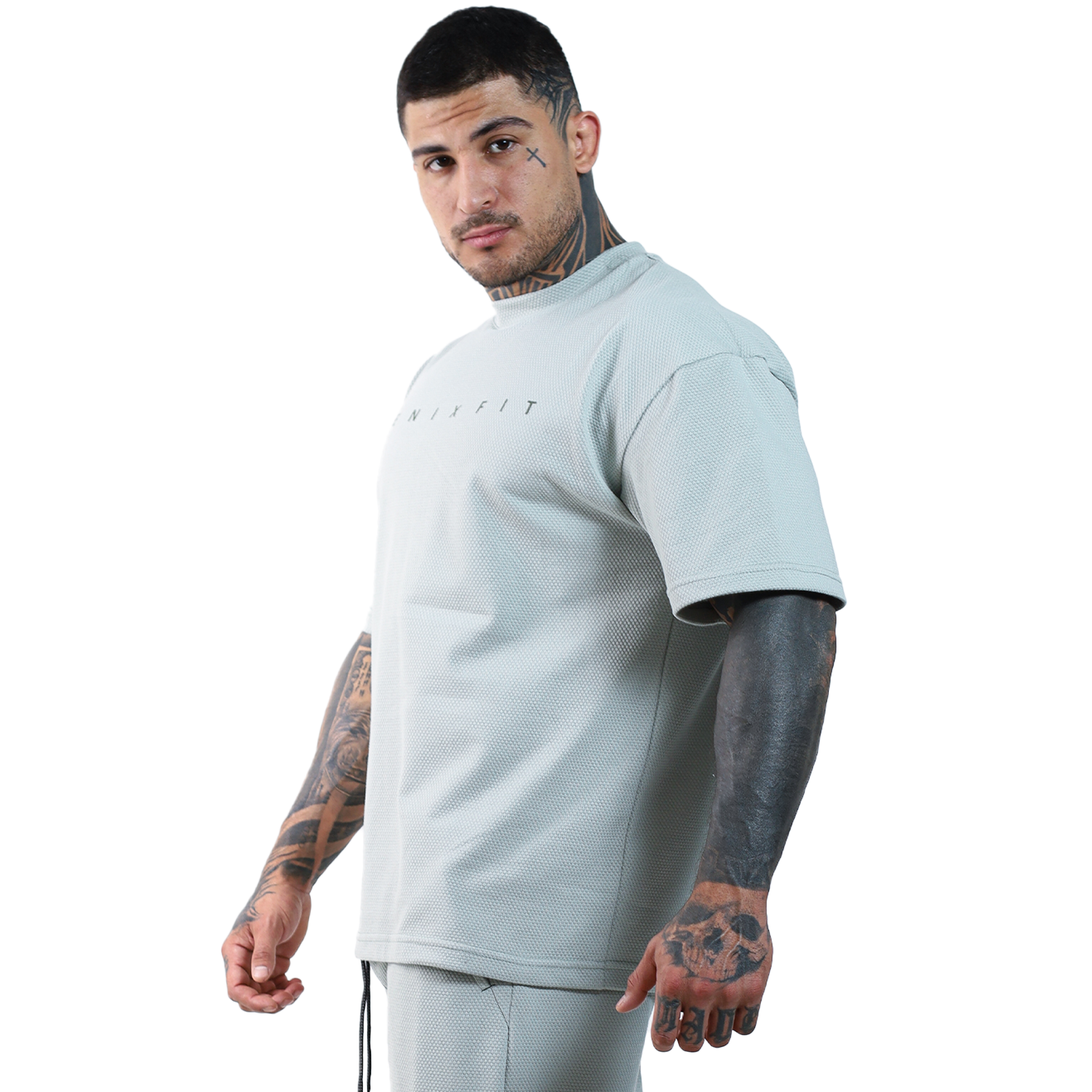 Playera Oversize Diamond Grafity - Fenix Fit Mexico  