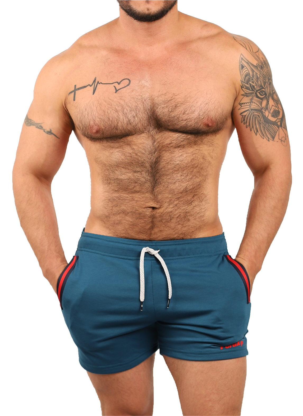 Short Corto Deportivo Tonos Azules - Fenix Fit Mexico  