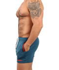 Short Corto Deportivo Tonos Azules - Fenix Fit Mexico  