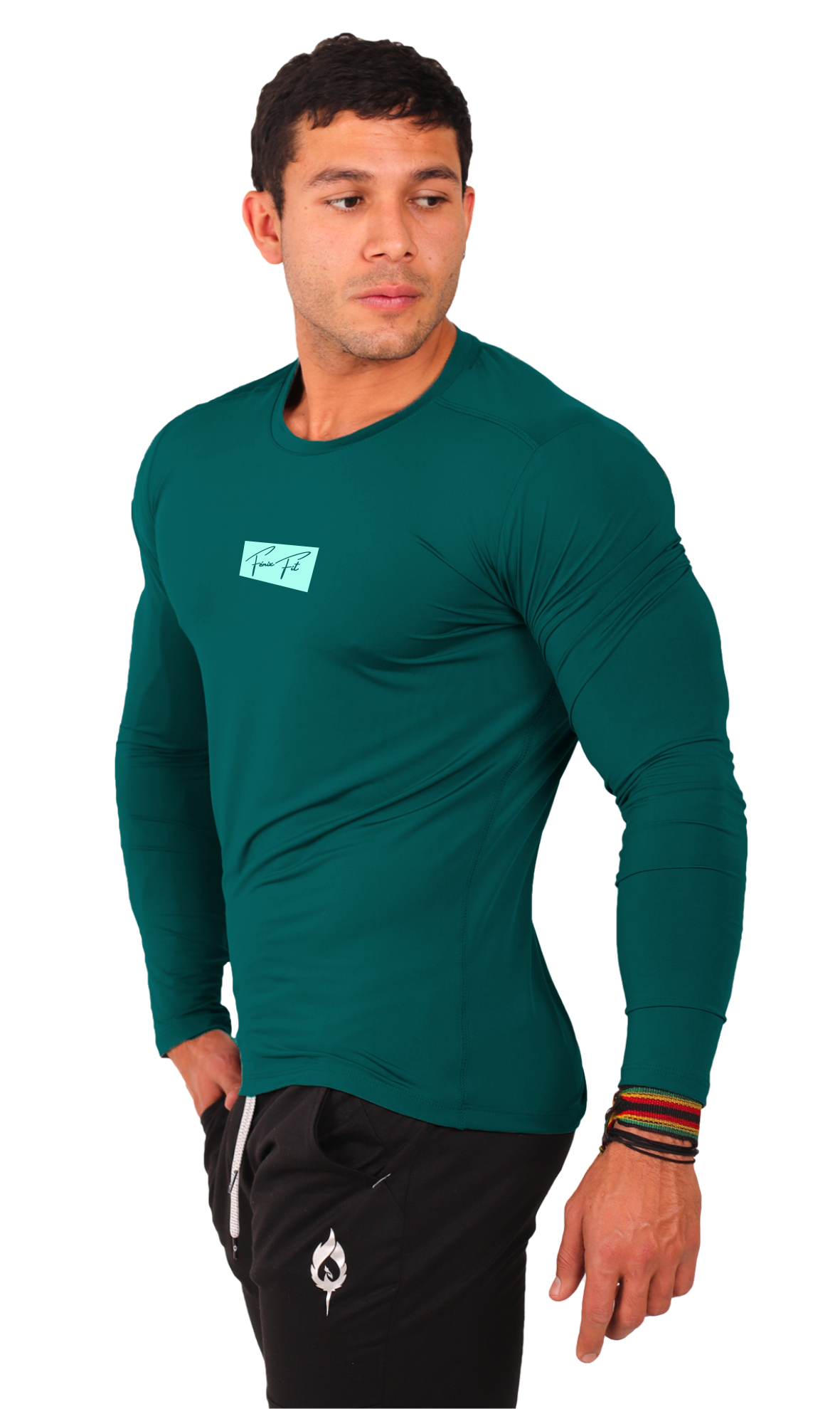 Playera Licra Manga Larga Premium Colores - Fenix Fit Mexico  