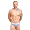 Suspensorio Estampado Tropical Plata - Fenix Fit Mexico  