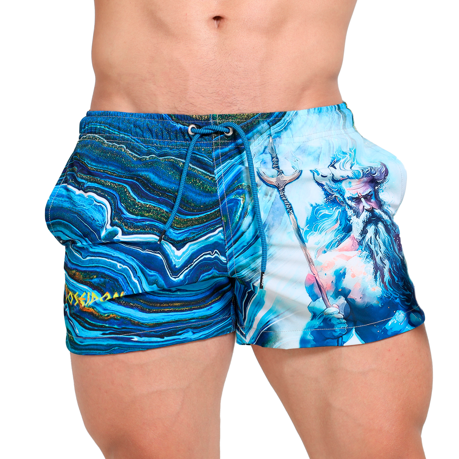 Short de Playa Estampado Spandex - Fenix Fit Mexico  