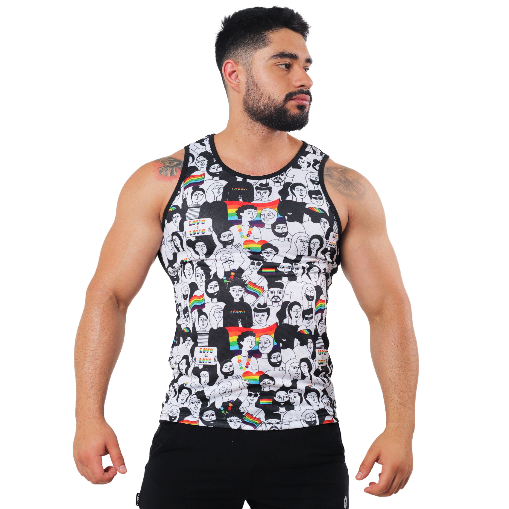 Playera Basica Estampados Pride - Fenix Fit Mexico  
