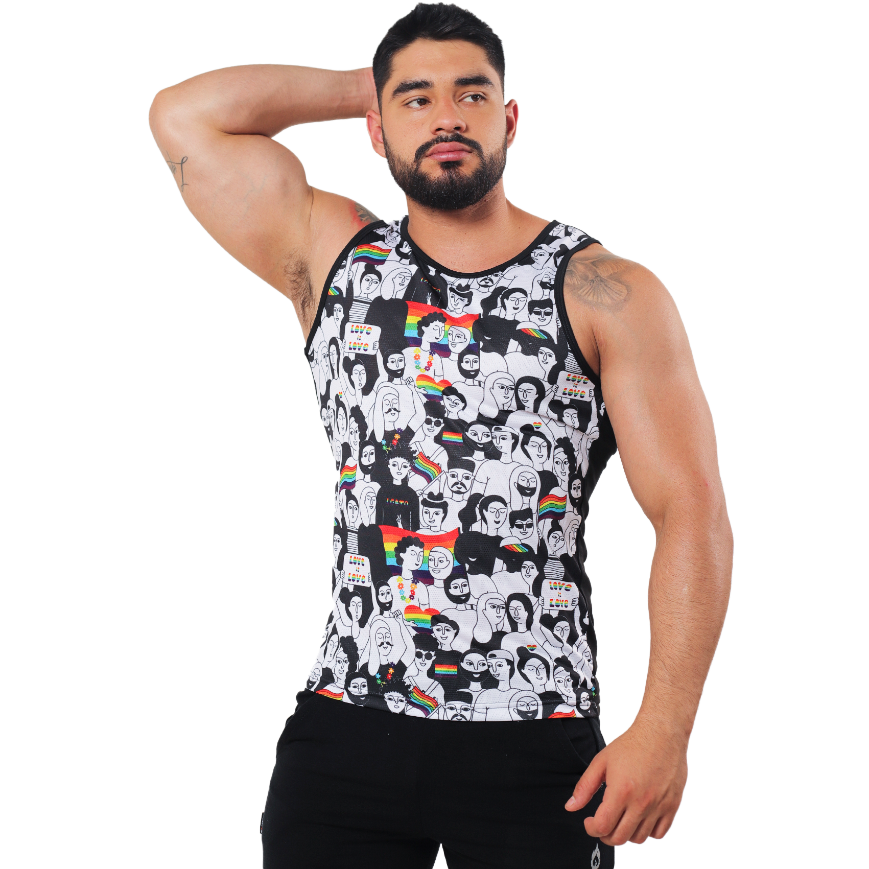 Playera Basica Estampados Pride - Fenix Fit Mexico  